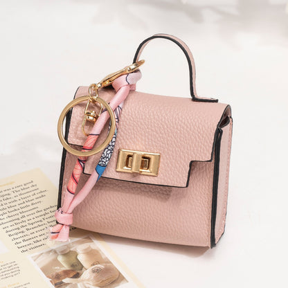 💥 Almost Gone! Cute Mini Bag Pendant for Car Keys & Purses 🌈 Top-Tier Leather. Don't Miss the Season’s Best Seller! 🏆