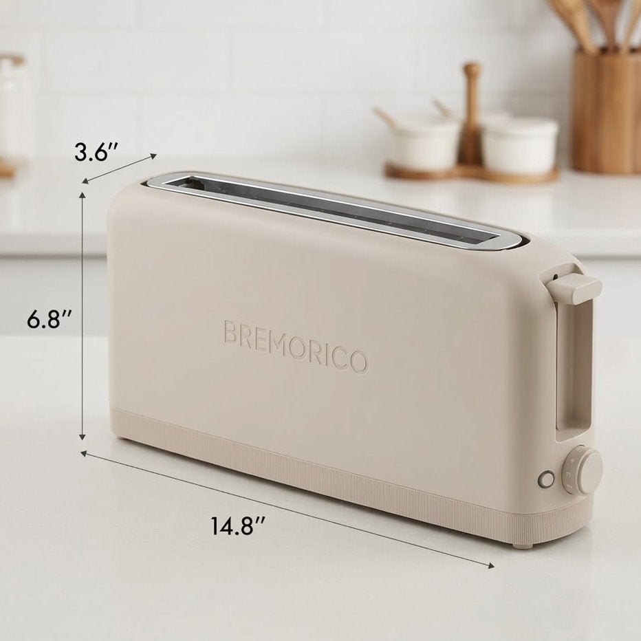 Havitera Slim Series: Ultra-Thin Toaster — Breakfast Aesthetics for Every Corner, Tailored for Small Kitchens.