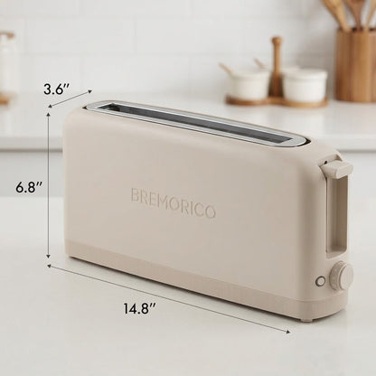 Havitera Slim Series: Ultra-Thin Toaster — Breakfast Aesthetics for Every Corner, Tailored for Small Kitchens.