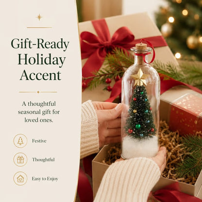 🎅🎄Christmas Sale -Recordable Christmas Tree Message In A Bottle