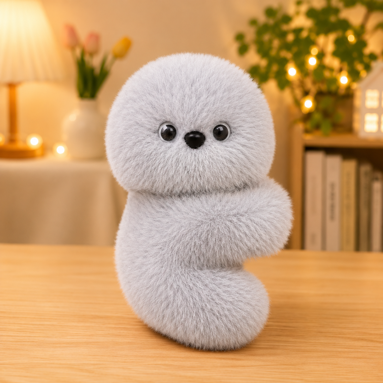 havitera®👀Cute AI shy Emotional companionship robot doll bag charm plush toy👜-It can sing, turn its head, and learn to speak🤖