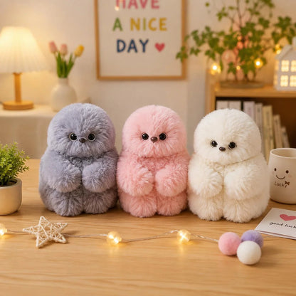 havitera®👀Cute AI shy Emotional companionship robot doll bag charm plush toy👜-It can sing, turn its head, and learn to speak🤖