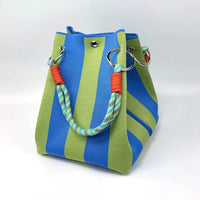 Blue-green stripes