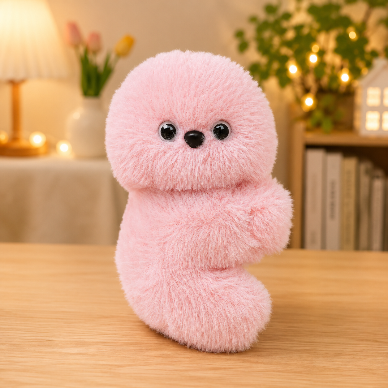 havitera®👀Cute AI shy Emotional companionship robot doll bag charm plush toy👜-It can sing, turn its head, and learn to speak🤖