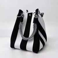 Black and white stripes