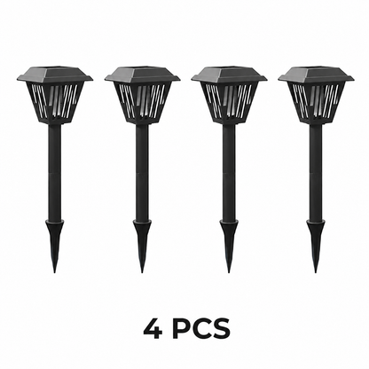 💡✨Outdoor Solar Powered Mosquito Killer Lamp-Stake or Stand Use. Protect Your Yard Day & Night! 🔋