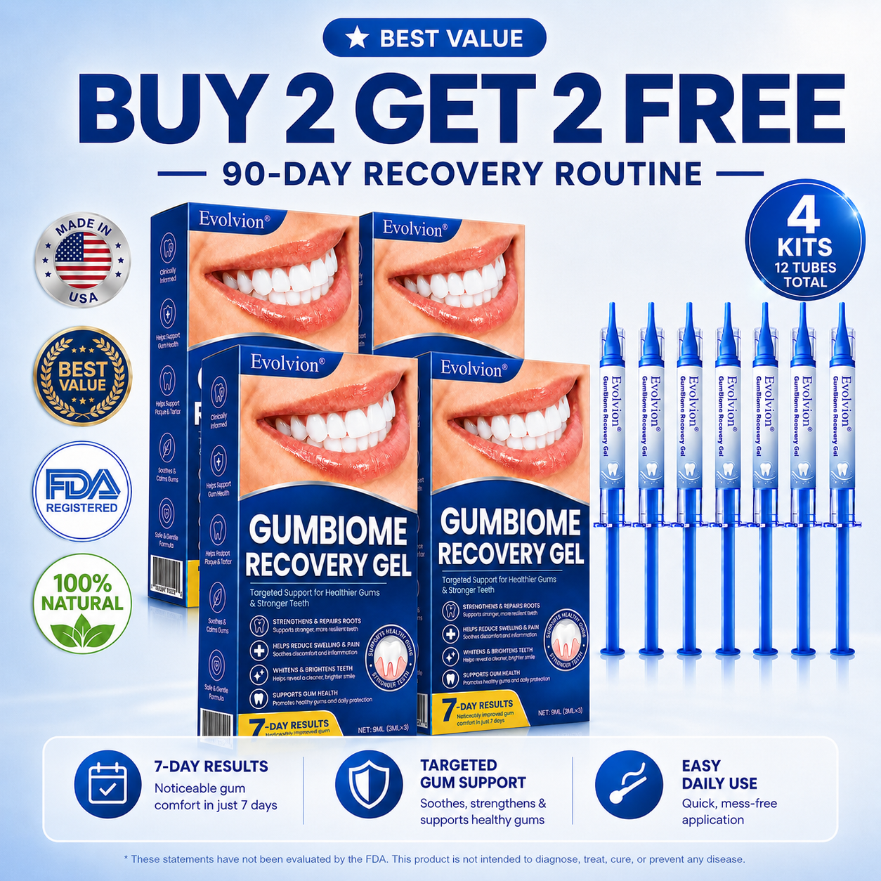 Buy 2 Get 2 Free — 90-Day Recovery Routine