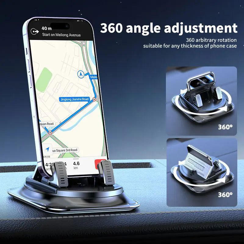 ⚡Crazy-Sale⚡60k-Sold⚡Car phone holder 360 degree rotation-ZDQ8
