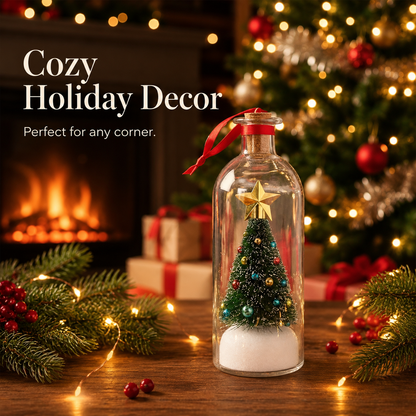 🎅🎄Christmas Sale -Recordable Christmas Tree Message In A Bottle
