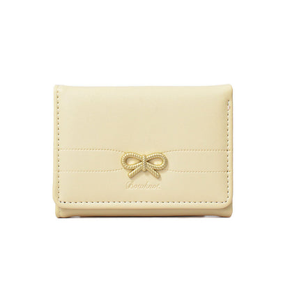 👛Cute Coquette Bow Wallet Small Compact Wallet