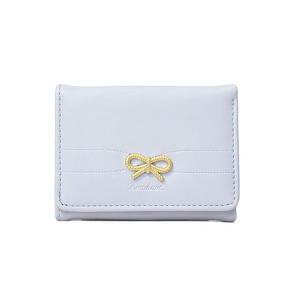 👛Cute Coquette Bow Wallet Small Compact Wallet