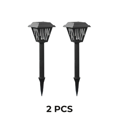 💡✨Outdoor Solar Powered Mosquito Killer Lamp-Stake or Stand Use. Protect Your Yard Day & Night! 🔋